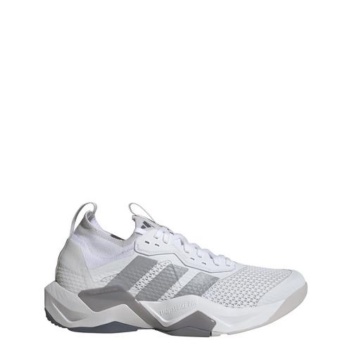 Rückansicht von adidas Rapidmove ADV 2 Trainingsschuh Fitnessschuhe Herren Cloud White / Halo Silver / Grey