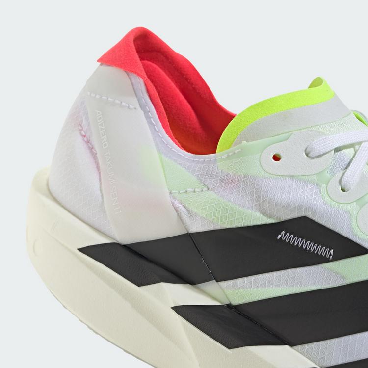 adidas adidas Adizero Takumi Sen 11 Schuh Laufschuhe Damen - Cloud White / Core Black / Lucid Red - 7 | SportScheck