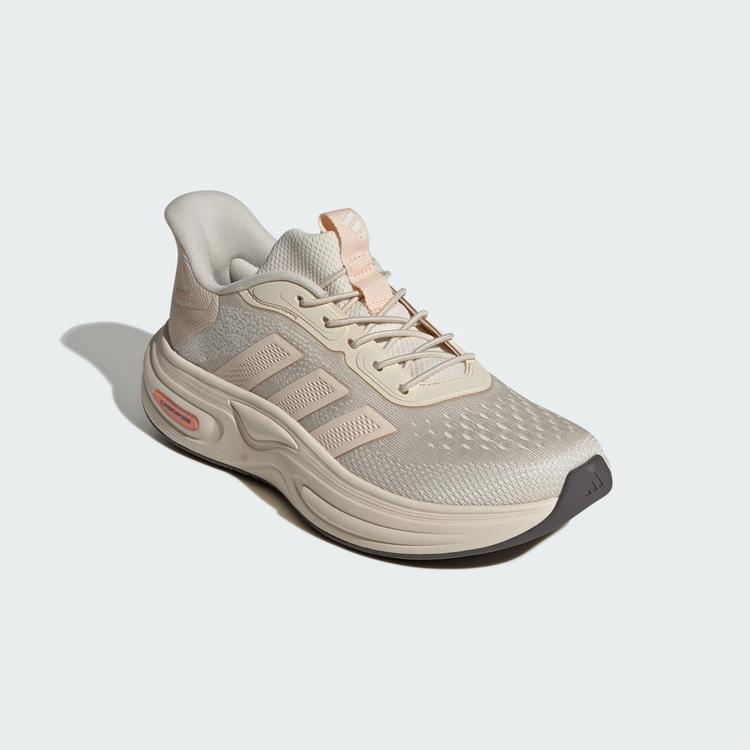 adidas adidas CLOUDFOAM CUXXION RAPIDFIT SCHUH Sneaker Damen - Wonder White / Bliss Orange / Pure Orange - 3 | SportScheck