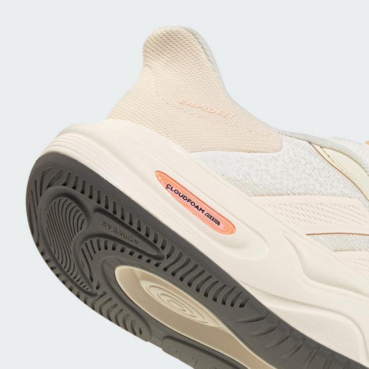 adidas adidas CLOUDFOAM CUXXION RAPIDFIT SCHUH Sneaker Damen - Wonder White / Bliss Orange / Pure Orange - 6 | SportScheck