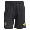 adidas Manchester United 25/26 Ausweichshorts Fu&szlig;ballshorts Herren - Black