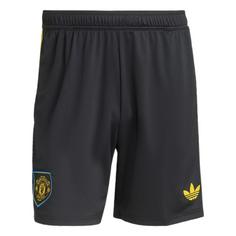 adidas Manchester United 25/26 Ausweichshorts Fußballshorts Herren Black