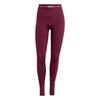 adidas Hyperglam Full Length Leggings Tights Damen - Maroon
