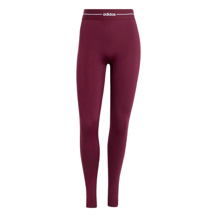 adidas adidas Hyperglam Full Length Leggings Tights Damen - Maroon - 0 | SportScheck