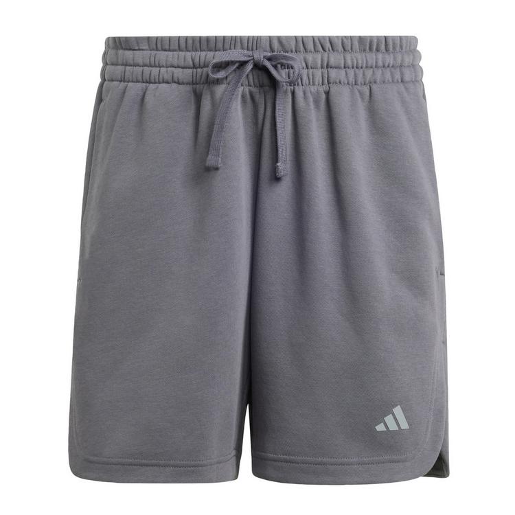 adidas adidas 3-Streifen Studio Fleece Loose Shorts Funktionsshorts Damen - Aurora Onix - 0 | SportScheck