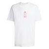 adidas LESMILLS TOUR GRAPHIC SHIRT T-Shirt Herren - White
