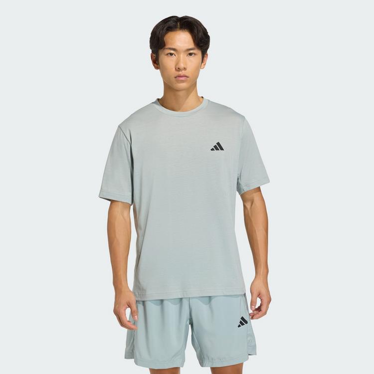 adidas adidas WORKOUT ESSENTIALS FEELREADY T-SHIRT Funktionsshirt Herren - Wonder Sage - 0 | SportScheck