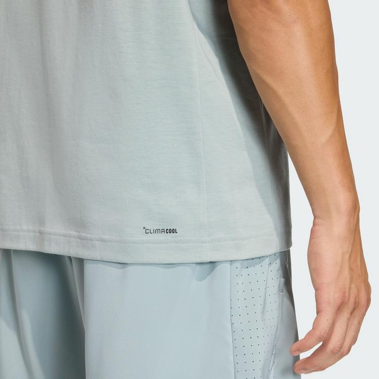 adidas adidas WORKOUT ESSENTIALS FEELREADY T-SHIRT Funktionsshirt Herren - Wonder Sage - 1 | SportScheck