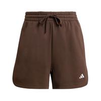 adidas 3-Streifen Studio Fleece Loose Shorts Funktionsshorts Damen - Aurora Coffee