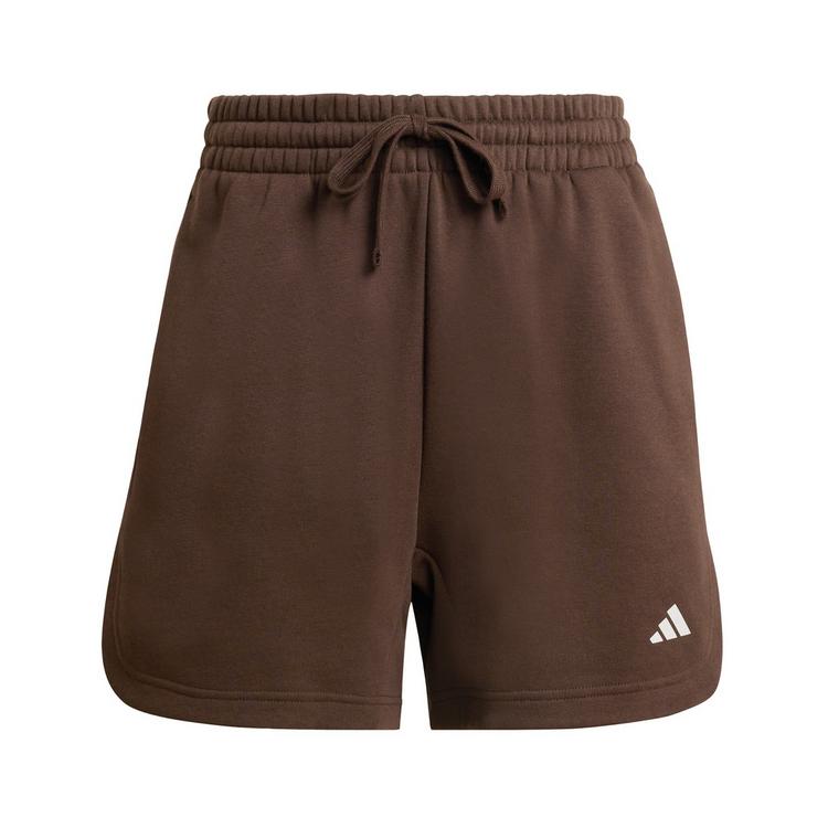 adidas adidas 3-Streifen Studio Fleece Loose Shorts Funktionsshorts Damen - Aurora Coffee - 0 | SportScheck