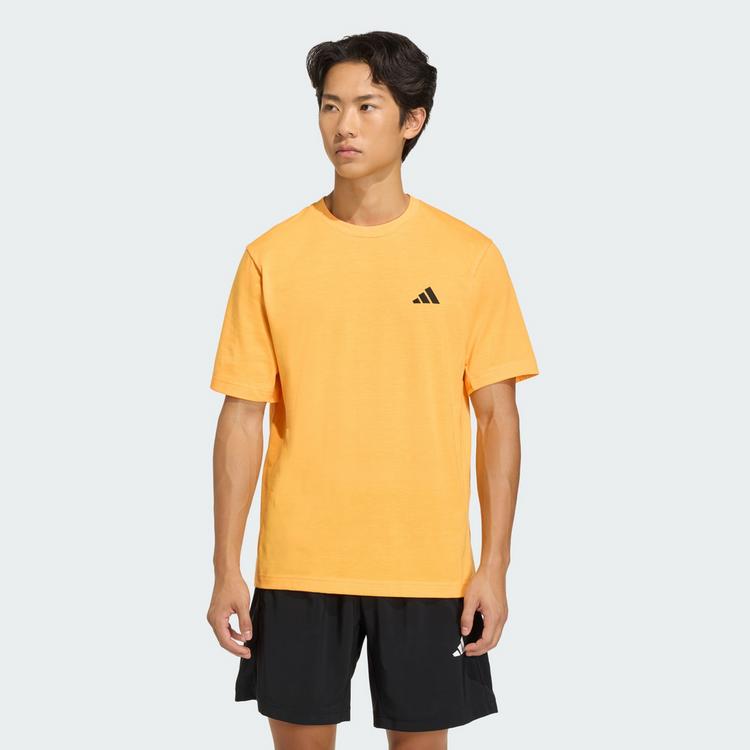 adidas adidas WORKOUT ESSENTIALS FEELREADY T-SHIRT Funktionsshirt Herren - Lucid Tangerine - 0 | SportScheck