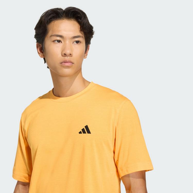 adidas adidas WORKOUT ESSENTIALS FEELREADY T-SHIRT Funktionsshirt Herren - Lucid Tangerine - 0 | SportScheck