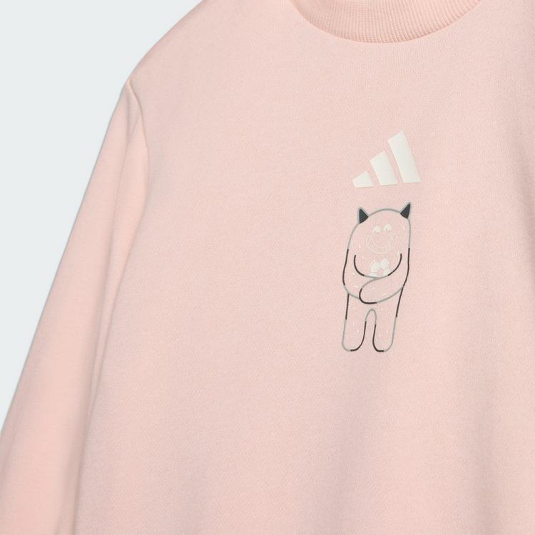 adidas adidas TIRO_NSTER JOGGINGANZUG Trainingsanzug Kinder - Blush Pink / White - 0 | SportScheck