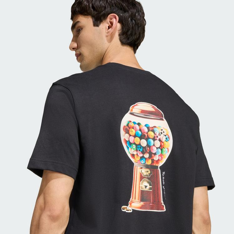 adidas adidas SNACK BUBBLE GUM GRAFIK T-SHIRT T-Shirt Herren - Black - 1 | SportScheck