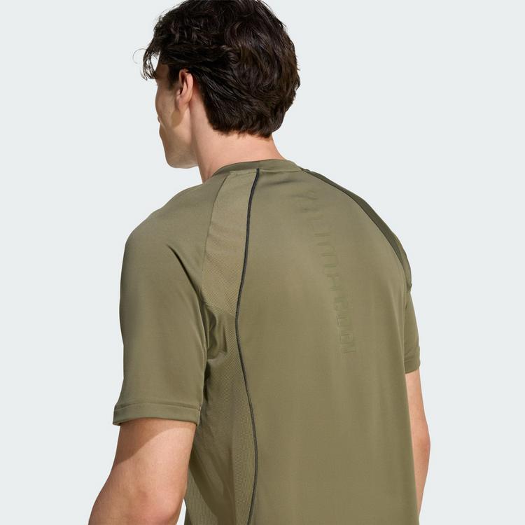 adidas adidas Tech Apparel CLIMACOOL T-Shirt Funktionsshirt Herren - Olive Strata - 0 | SportScheck