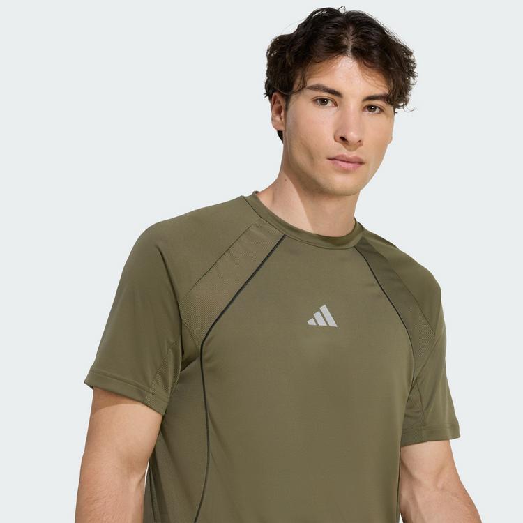 adidas adidas Tech Apparel CLIMACOOL T-Shirt Funktionsshirt Herren - Olive Strata - 1 | SportScheck