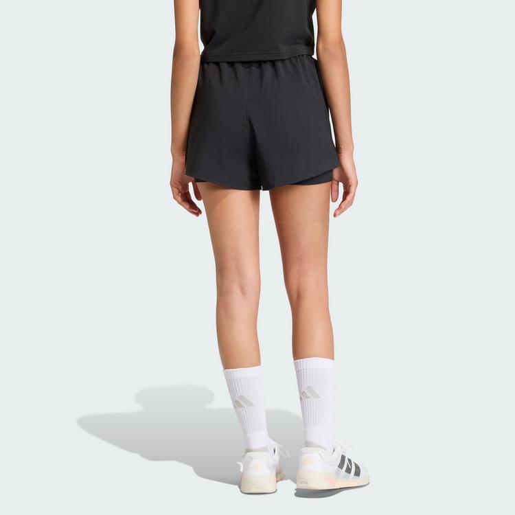 adidas adidas D4T Workout Go To 2in1 Shorts Funktionsshorts Damen - Black - 1 | SportScheck