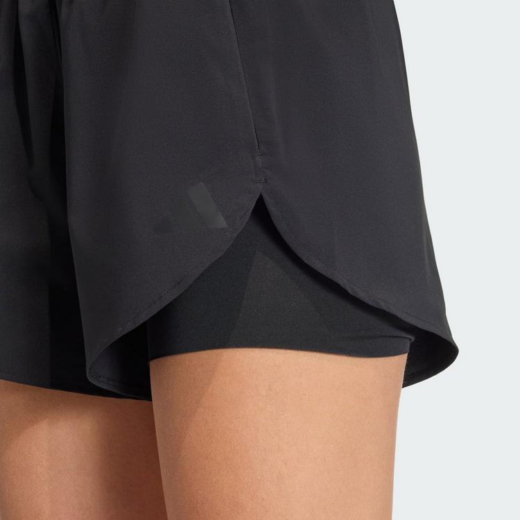 adidas adidas D4T Workout Go To 2in1 Shorts Funktionsshorts Damen - Black - 1 | SportScheck