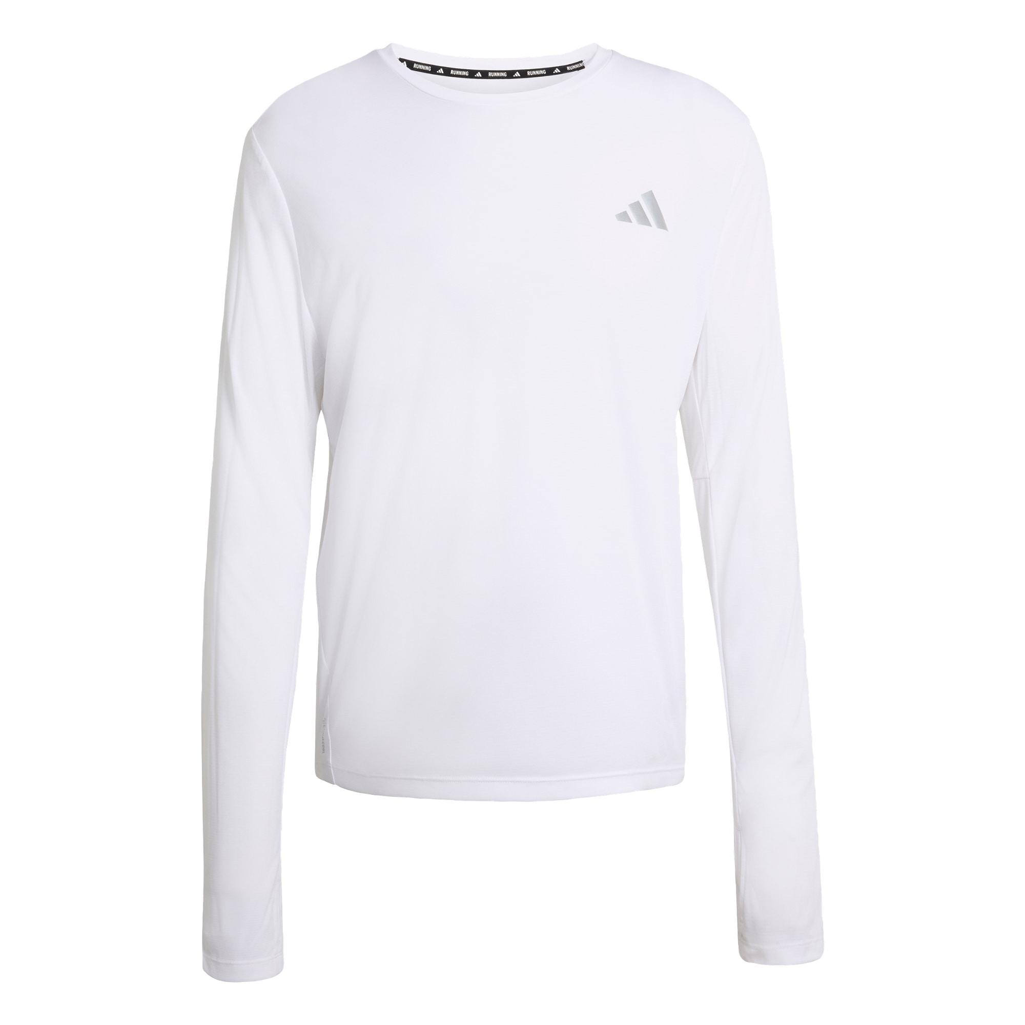 adidas adi365 Running Essentials Langarm-Top Funktionsshirt Herren - White