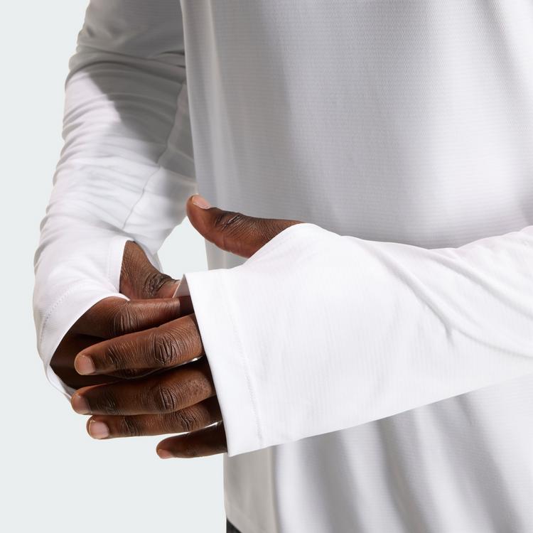 adidas adidas adi365 Running Essentials Langarm-Top Funktionsshirt Herren - White - 0 | SportScheck