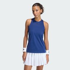 Rückansicht von adidas CLUB TENNIS CLIMACOOL TANKTOP Funktionstank Damen Dark Blue