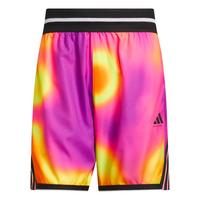 adidas ADIDAS CRAZY LITE AOP SHORTS Basketball-Shorts Herren - Lucid Pink / Yellow