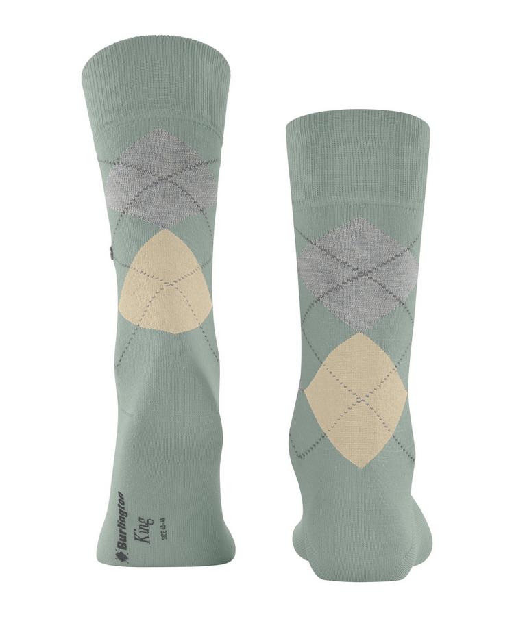 Burlington Burlington King Socken Herren - aqua gray (7545) - 0 | SportScheck