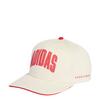 adidas Stadium Trucker Kappe Cap - Off White / Pure Ruby