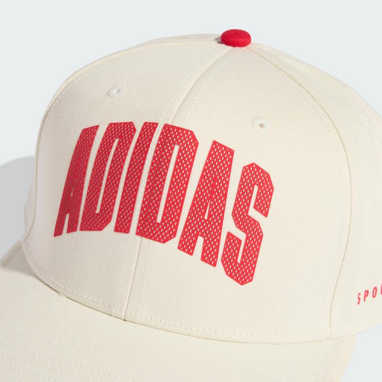 adidas adidas Stadium Trucker Kappe Cap - Off White / Pure Ruby - 0 | SportScheck