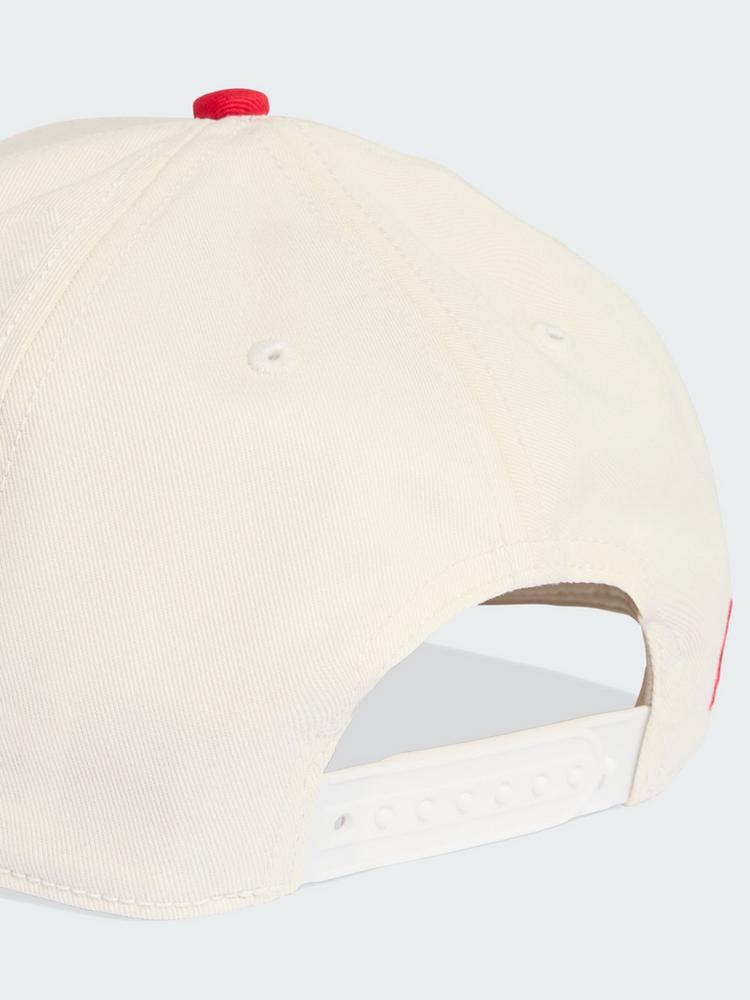 adidas adidas Stadium Trucker Kappe Cap - Off White / Pure Ruby - 1 | SportScheck