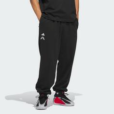 Rückansicht von adidas ANTHONY EDWARDS FOUNDATION JOGGINGHOSE Funktionshose Herren Black