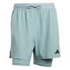 adidas D4T WORKOUT 2IN1 SHORTS Funktionsshorts Herren - Wonder Sage