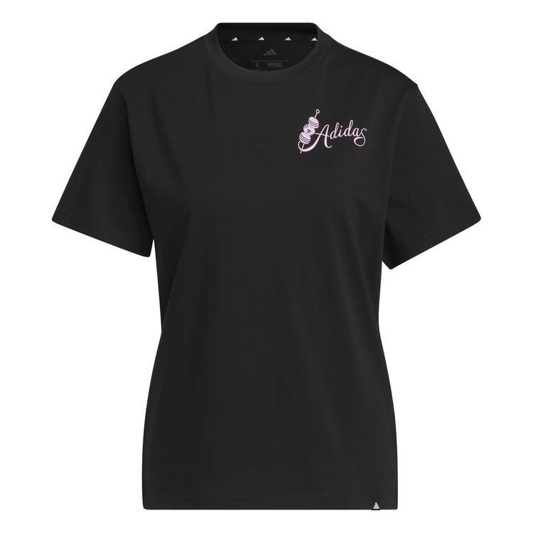 adidas adidas MIND BODY & SPIRIT(S) GRAPHIC T-SHIRT T-Shirt Damen - Black - 0 | SportScheck