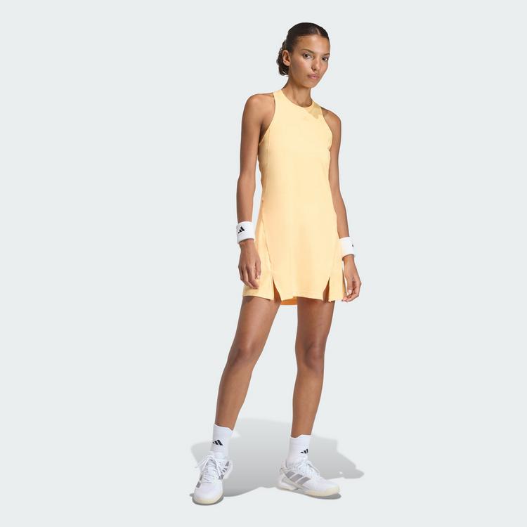 adidas adidas CLUB TENNIS CLIMACOOL KLEID Tenniskleid Damen - Ice Tangerine - 0 | SportScheck