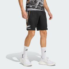 Rückansicht von adidas ALL BLACKS MARVEL TRAININGSSHORTS Funktionsshorts Herren Black