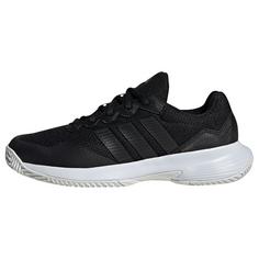 adidas GAMECOURT 2 TENNISSCHUH Tennisschuhe Damen Core Black / Core Black / Cloud White