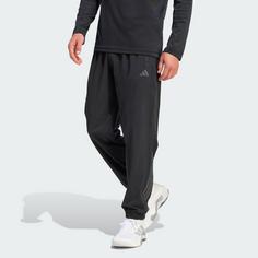 Rückansicht von adidas TECH ESSENTIALS WORKOUT TRAININGSHOSE Trainingshose Herren Black