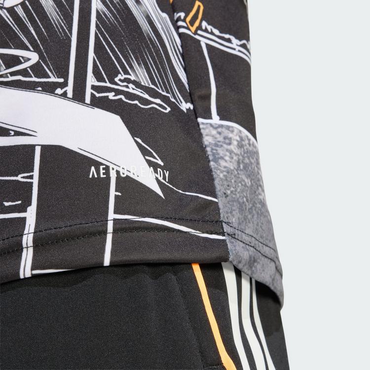 adidas adidas ALL BLACKS MARVEL CAPTAINS RUN JERSEY Funktionsshirt Herren - Black - 2 | SportScheck