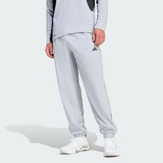 Rückansicht von adidas TECH ESSENTIALS WORKOUT TRAININGSHOSE Trainingshose Herren Halo Silver