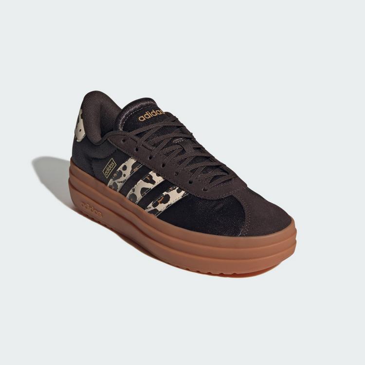 adidas adidas VL COURT BOLD SCHUH Sneaker Damen - Aurora Coffee / Crystal Linen / Matte Gold - 3 | SportScheck