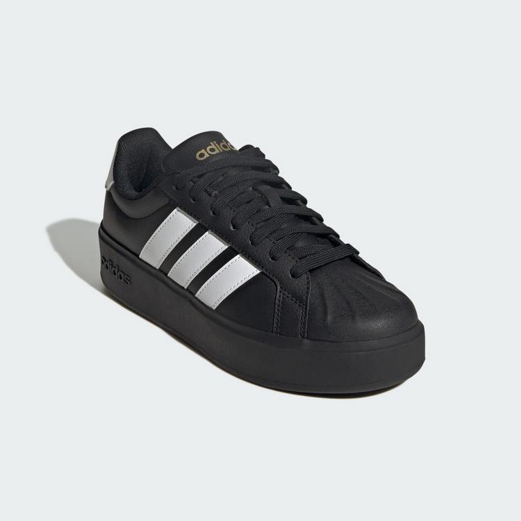 adidas adidas STREETTALK BOLD SCHUH Sneaker Damen - Core Black / Cloud White / Matte Gold - 3 | SportScheck