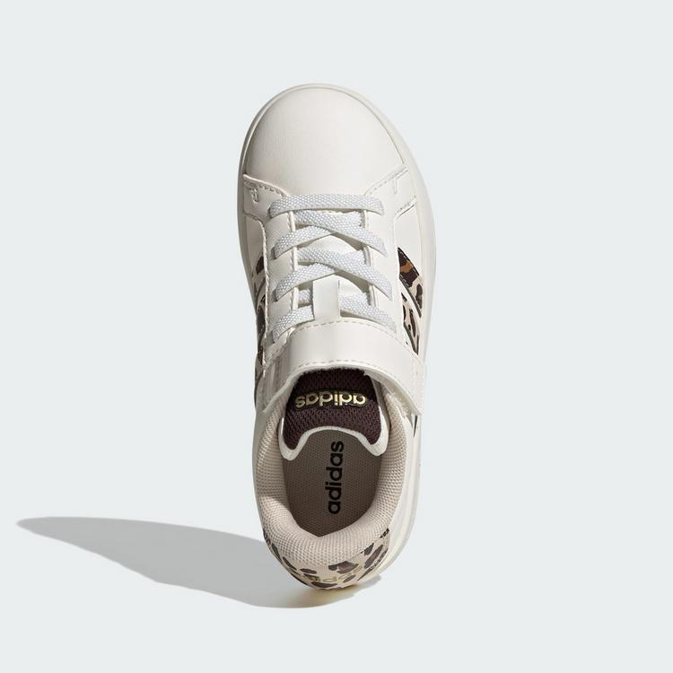 adidas adidas GRAND COURT&nbsp;3.0 KINDERSCHUH Sneaker Kinder - Core White / Crystal Linen / Aurora Coffee - 1 | SportScheck
