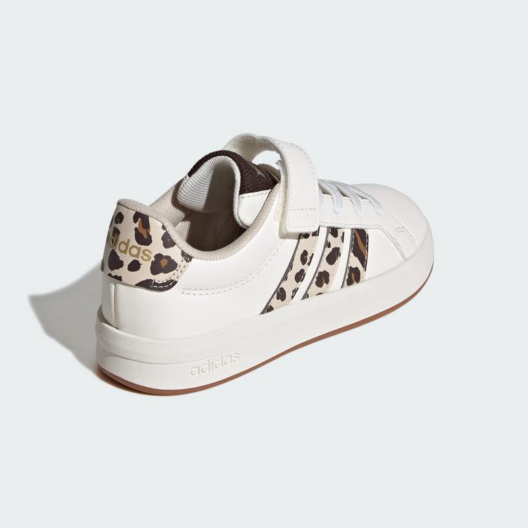 adidas adidas GRAND COURT&nbsp;3.0 KINDERSCHUH Sneaker Kinder - Core White / Crystal Linen / Aurora Coffee - 4 | SportScheck