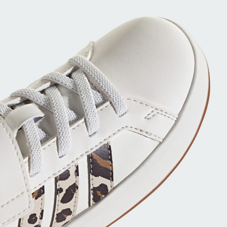 adidas adidas GRAND COURT&nbsp;3.0 KINDERSCHUH Sneaker Kinder - Core White / Crystal Linen / Aurora Coffee - 7 | SportScheck