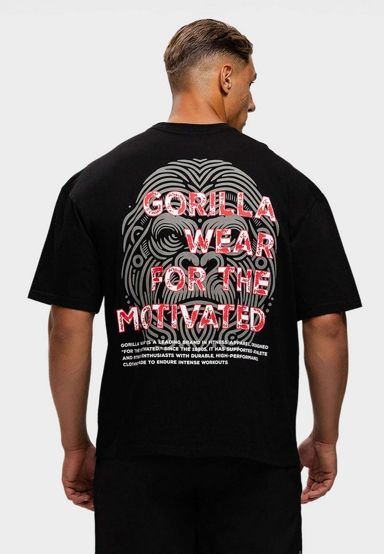 Gorilla Wear Gorilla Wear Printshirt Herren - Black - 2 | SportScheck