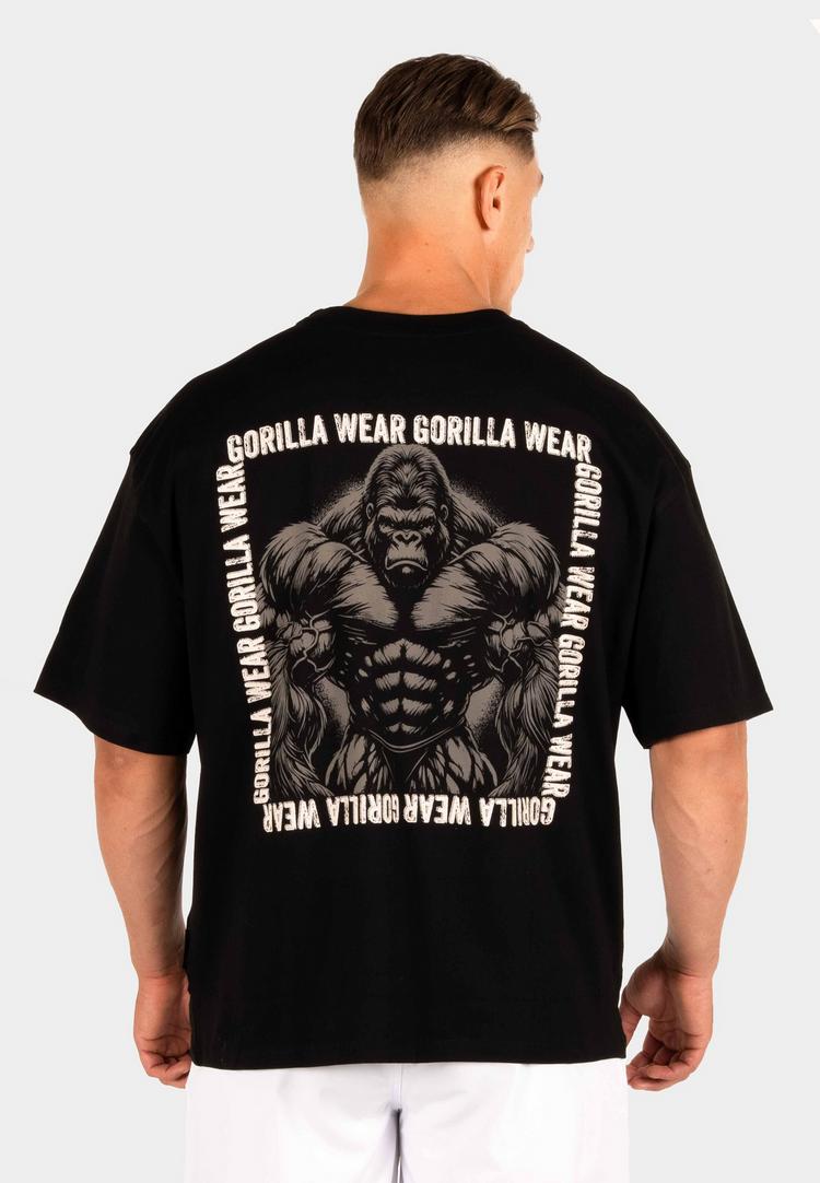 Gorilla Wear Gorilla Wear Printshirt Herren - Black - 3 | SportScheck