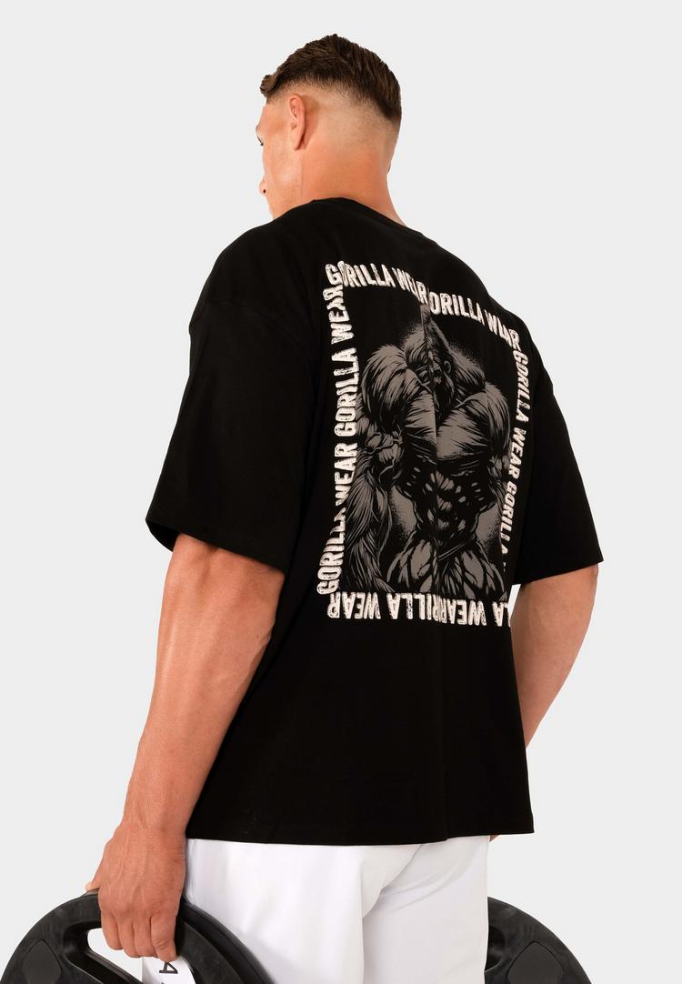 Gorilla Wear Gorilla Wear Printshirt Herren - Black - 4 | SportScheck