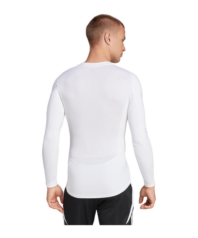 adidas adidas Techfit Longsleeve Underwear Longseeve Funktionsshirt Herren - weiss - 0 | SportScheck