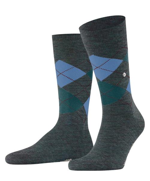 Burlington Edinburgh Melange Socken Herren