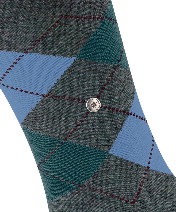 Burlington Burlington Edinburgh Melange Socken Herren - fire tree (7400) - 1 | SportScheck